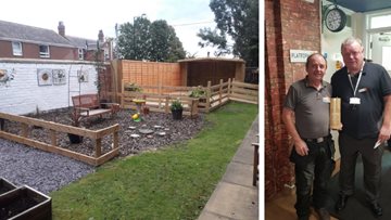 Castletown care home garden transformation wins HC-One competition 